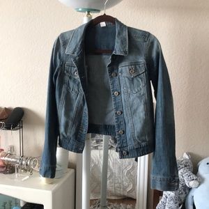 Cropped Denim Jacket